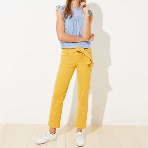 NWT LOFT | Slim Tie Waist Ankle Pants